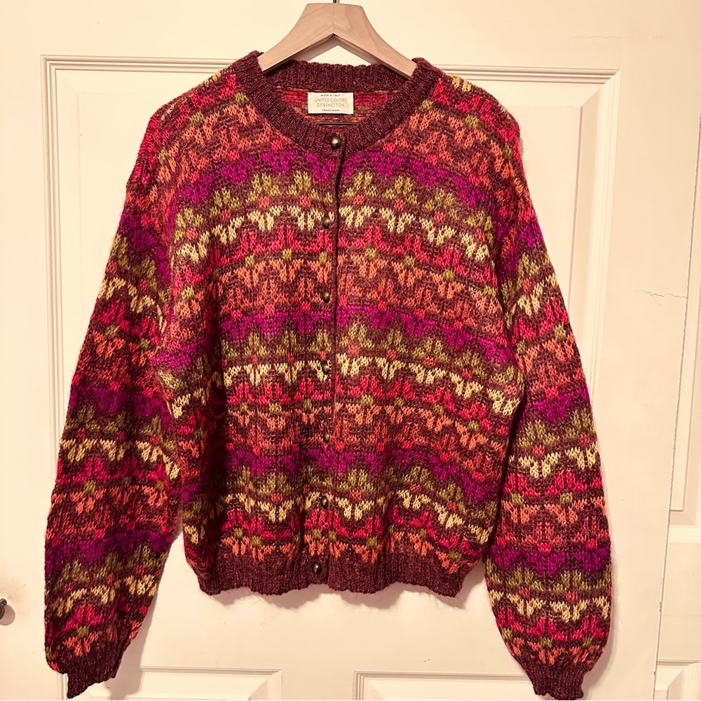 Vintage | Sweater | United Colors of Benetton Autumn Cardigan